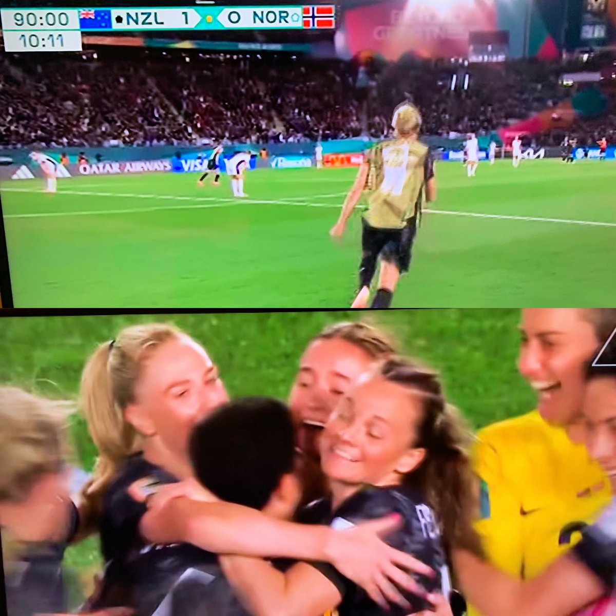 LareeTaula's tweet photo. Yes!!! Go the football ferns!! https://t.co/WVZlBzLkkf
