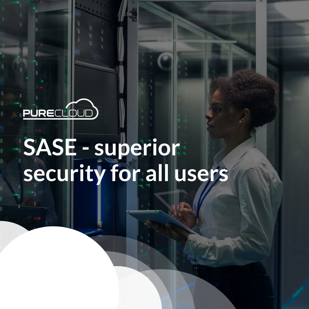 SASE (Secure Access Service Edge) offers superior security for all users from anywhere, combining network and security as a service functions and offering them in a single cloud service. purecloudsolutions.co.uk/sase/ #PureCloudSolutions #SASE #NetworkSecurity