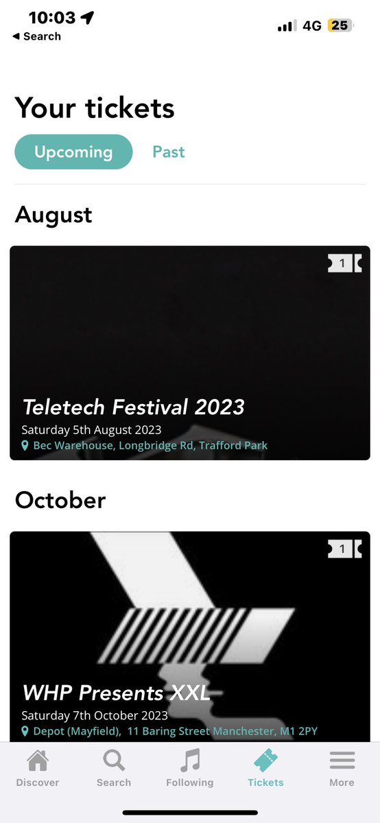 selling <a href="/teletechmcr/">TELETECH</a> festival Manchester ticket for august 5th