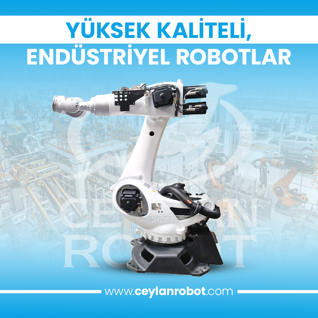 CeylanRobot's tweet image. En son teknolojimiz ve kaliteye olan sarsılmaz bağlılığımızla KUKA Robot, üretim hatlarınızı dönüştürmek için burada. Daha önce hiç olmadığı kadar benzersiz hassasiyet, verimlilik ve güvenilirliği deneyimleyin.

#KUKA #KUKARobot #endüstriyel #kaynakrobot #paletlemerobot