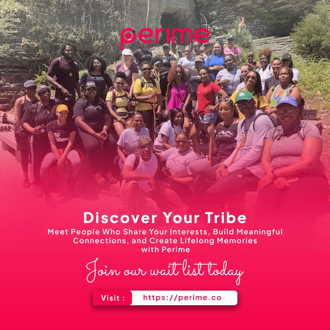 perime_co's tweet photo. ♾️ Discover Your Tribe, Meet People Who Share Your Interests and Create Unforgettable Memories with Perime ⭕️
Join our waitlist today 🫵🏾😎
https://t.co/491nb5baQS
#perime #social #socialcircle #joinus #socialmedia #socializing #tribe #discover https://t.co/KMbSWWbDNC