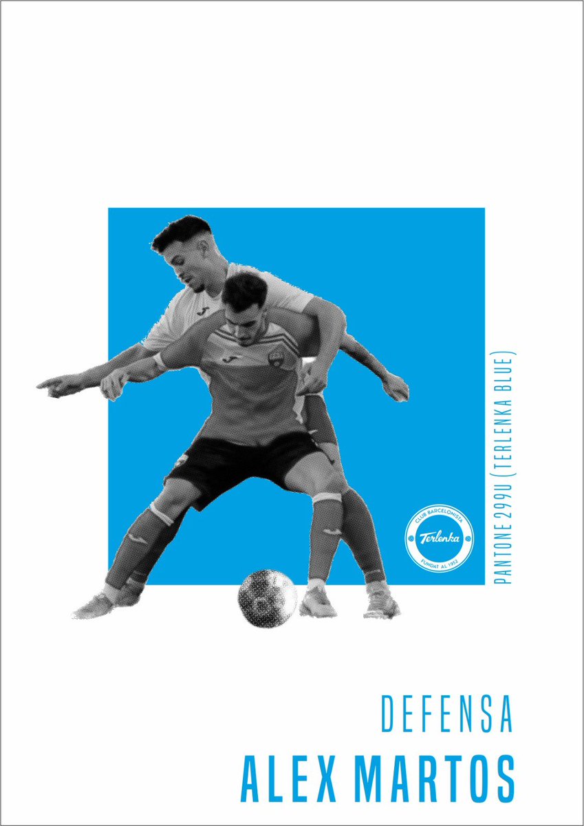 CBTERLENKA's tweet photo. Seguimos sumando cimientos a la muralla defensiva de l’#equipdelpoble. Todo un mariscal como Álex Martos, vestirá una temporada más nuestros colores.

#futbolcat https://t.co/9ko1p9SdIE