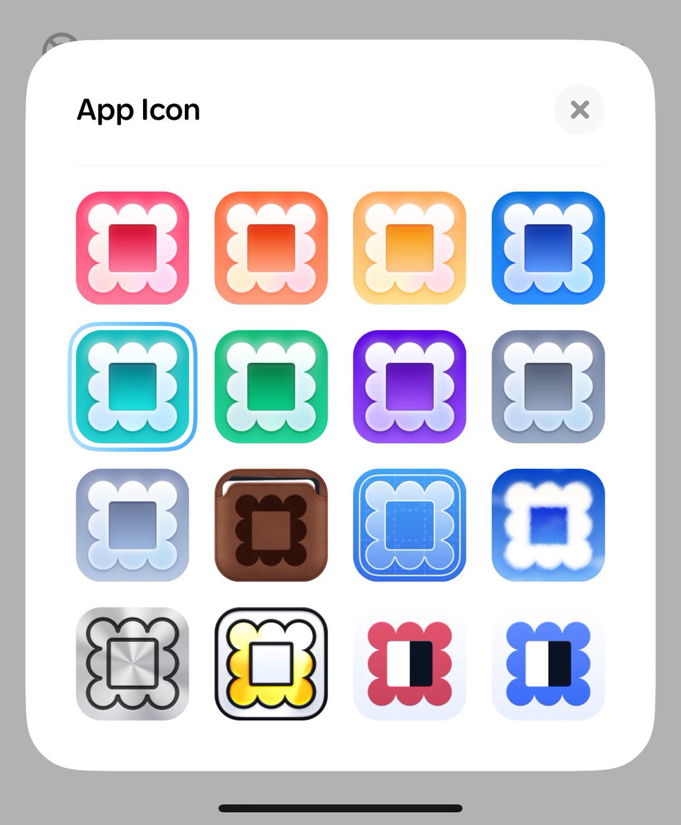 I can’t decide between all of these beautiful app icons which I should use. What is your favorite?