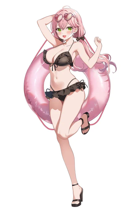 黒ビキニみこち #miko_Art
