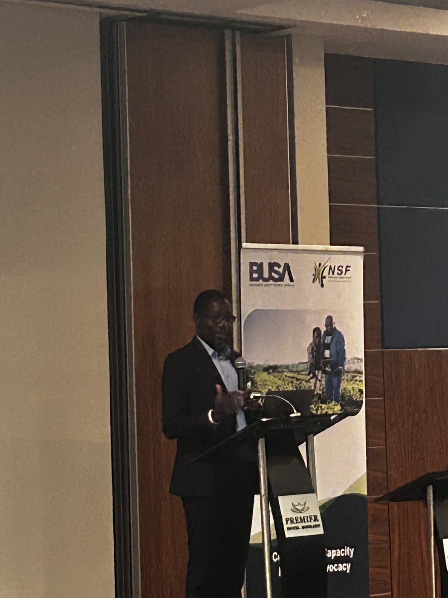 🎙️ Excited to kick off the SMME colloquium! 🌟 Khulekani Mathe, BUSA Deputy CEO, sets the tone for a day of empowerment and growth. Let's delve into Employment Tax Incentives, procurement processes, and the importance of green skills. 🌱💼 #SMMEColloquium #Empowerment #Growth