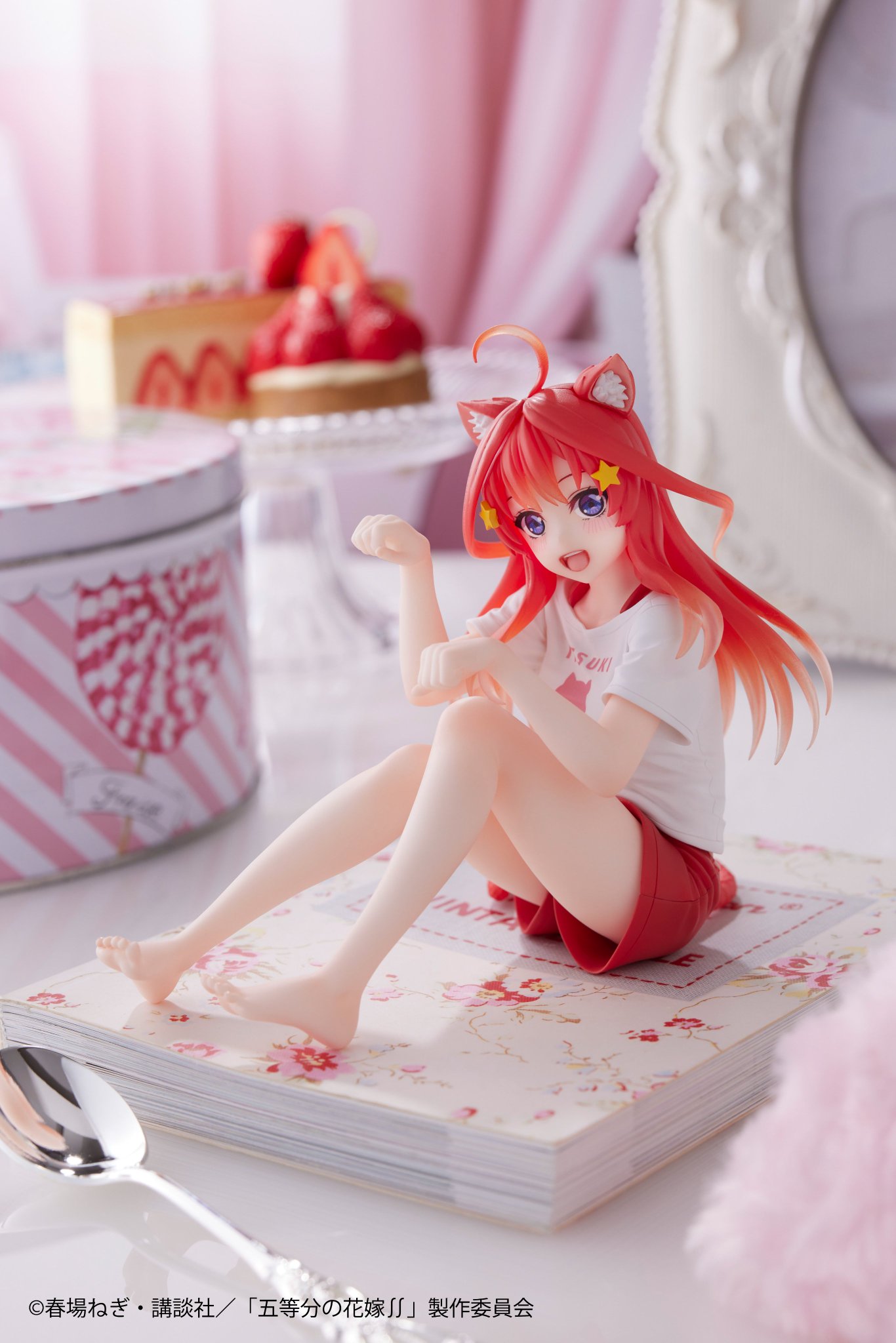 S*O様 と*も様 五等分の花嫁　Desktop Cute　フィギュア　猫耳　全 五等分の花嫁∬ Desktop Cute フィギュア 中野五月～描き下ろし