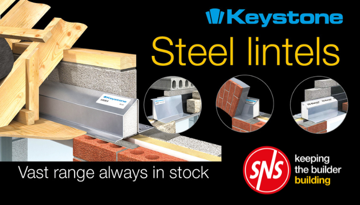 SNS_Reading's tweet photo. Keystone's wide range of standard galvanised steel lintels satisfy the Thermal Performance requirements of all UK building regulations.

As a major distributor, SNS get your lintels on-site quicker.

Call 0118 987 3344 or email sales@snsbp.co.uk with your requirements now. https://t.co/hFi1YmwKRG