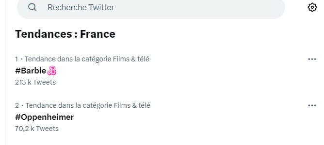 MarionPisto's tweet photo. 360.000 entrées Premier Jour pour #Barbie , le meilleur démarrage pour Warner depuis Dark Knight Rises :) https://t.co/y5DfbO06LO