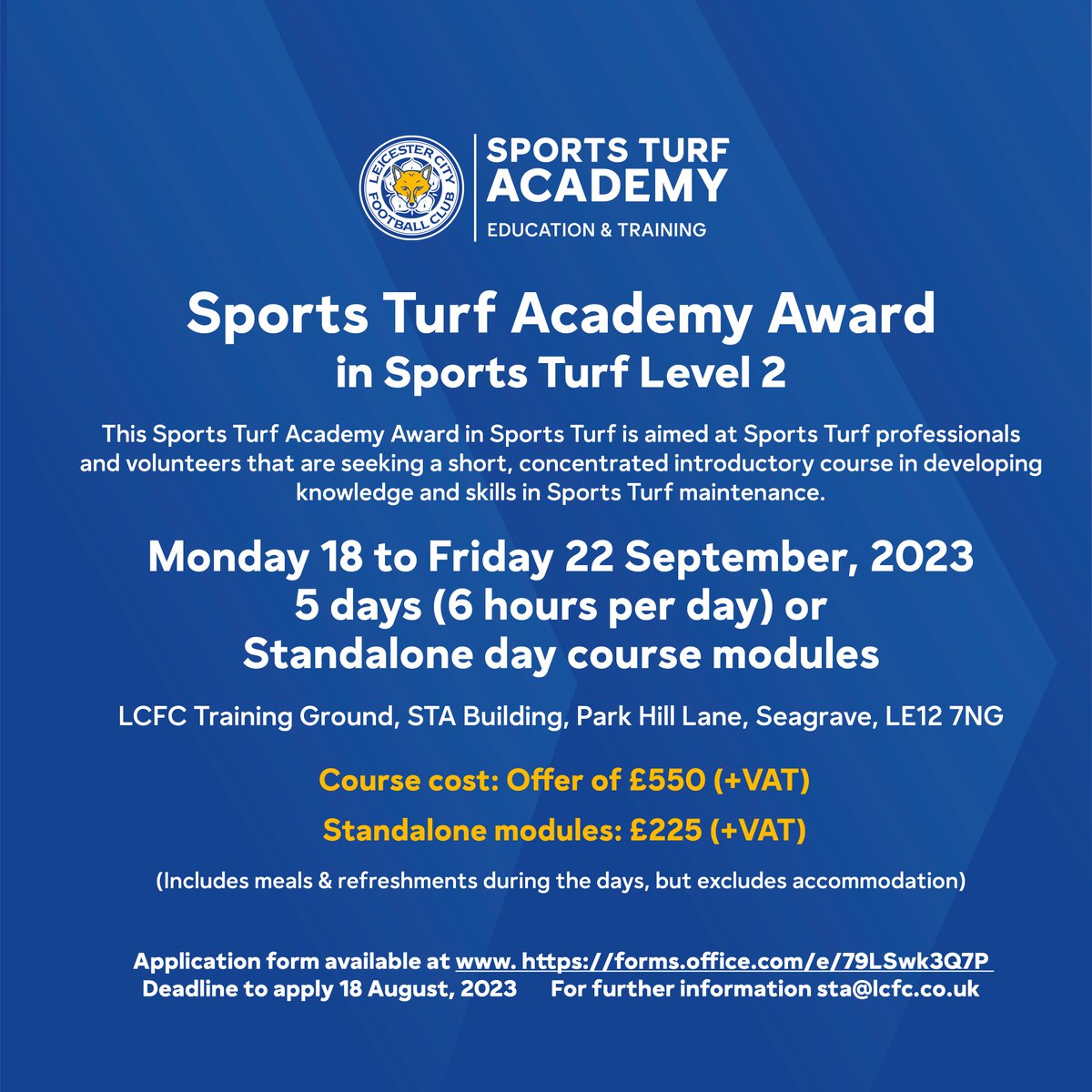 Sports Turf Academy tweet media