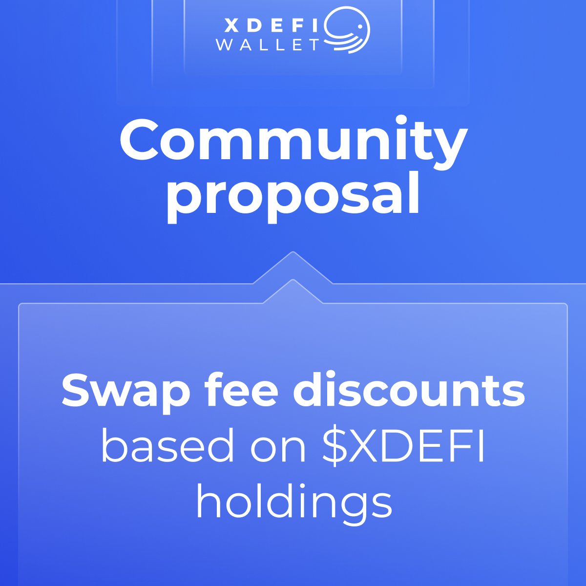Ctrl_Wallet's tweet photo. ⚖️ XDEFI Governance Proposal⚖️

A new proposal introduces swap fee discounts based on the amount of $XDEFI and $vXDEFI a user holds, providing a powerful new utility for the token.

Should this be implemented? Vote now:
https://t.co/xWML8Fzj2i