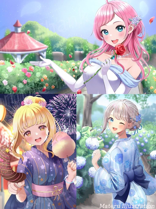 最近撮らせていただいた、 素敵なVTuber様のお写真たち…  いつも支えてくださって本当にありがとうございます!  これからも腕を磨きつつ皆様と一緒に頑張っていきたいです