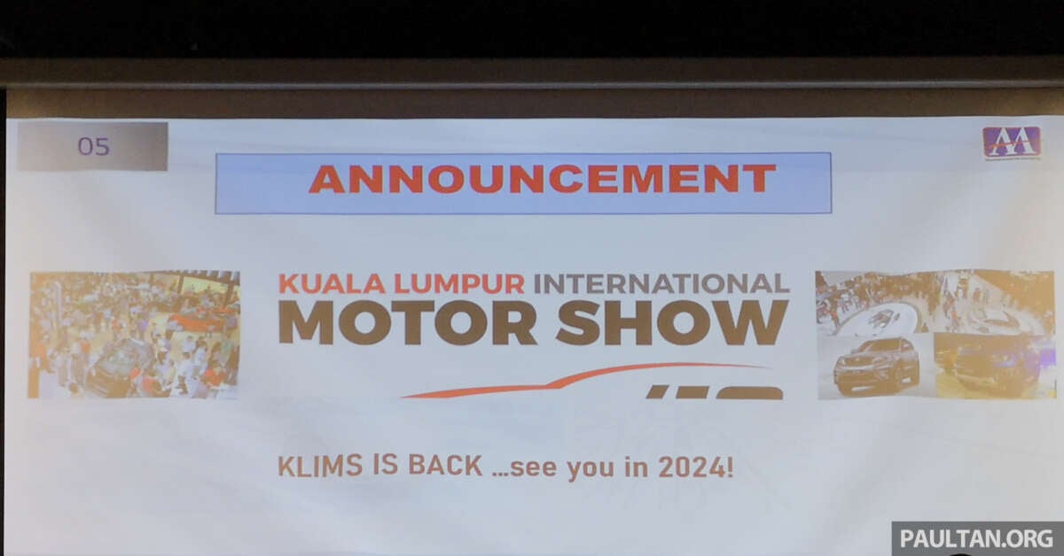 Flyin18T's tweet image. #LocalNews #KLIMS2024 KLIMS 2024 – MAA confirms motor show for next year dlvr.it/SsSQG6