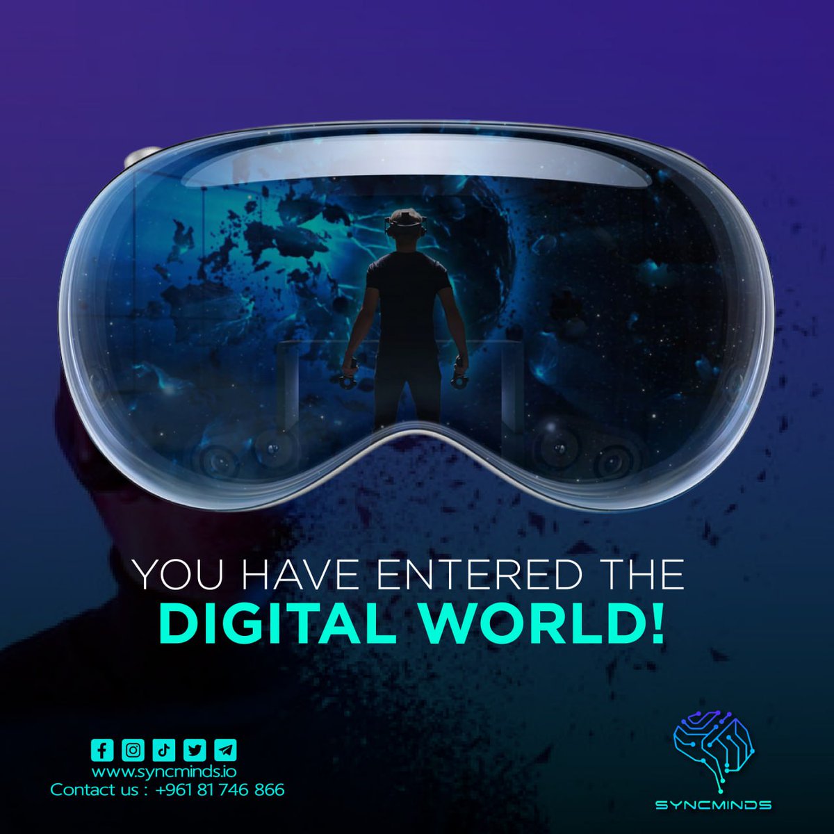 You Have Entered the Digital World! 

Immerse yourself in a realm of infinite possibilities with SyncMinds, the leading digital marketing consultancy. Brace yourself for an extraordinary journey where technology meets unparalleled creativity.

#vr #apple #applevisionpro #multix