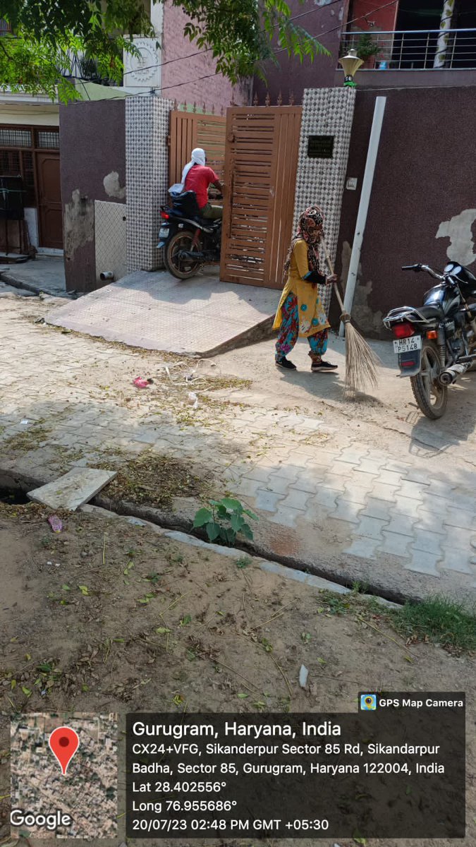 MCManesar's tweet image. Promise of cleanliness !
Thanks to our super energetic swachhta champions to work continuously to keep city clean. #SwachhSurvekshan2023Manesar #manesar_mane_saaf #IndiaVsGarbage #MissionLiFE #ChooseLiFE #ManesarNo1 #WasteToWealth @SwachhBharatGov @SwachSurvekshan @swachhbharat