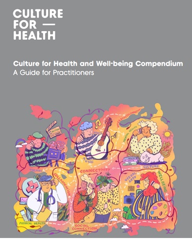 Can cultural interventions help improve health & wellbeing? 
Thanks to the project CultureForHealth a compendium on these topics has been realized! Suggestions have been collected with a focus on the impact of cultural activities. See the following link: rb.gy/a98p6