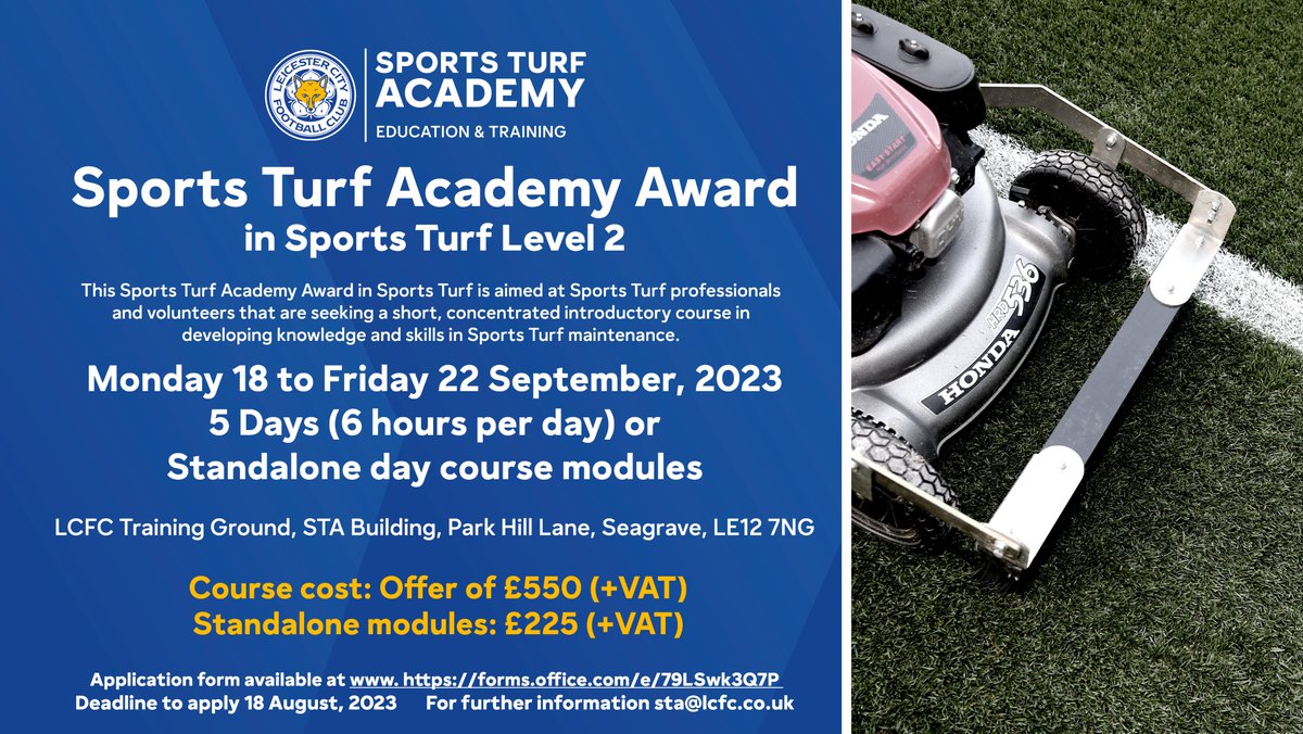 Sports Turf Academy tweet media