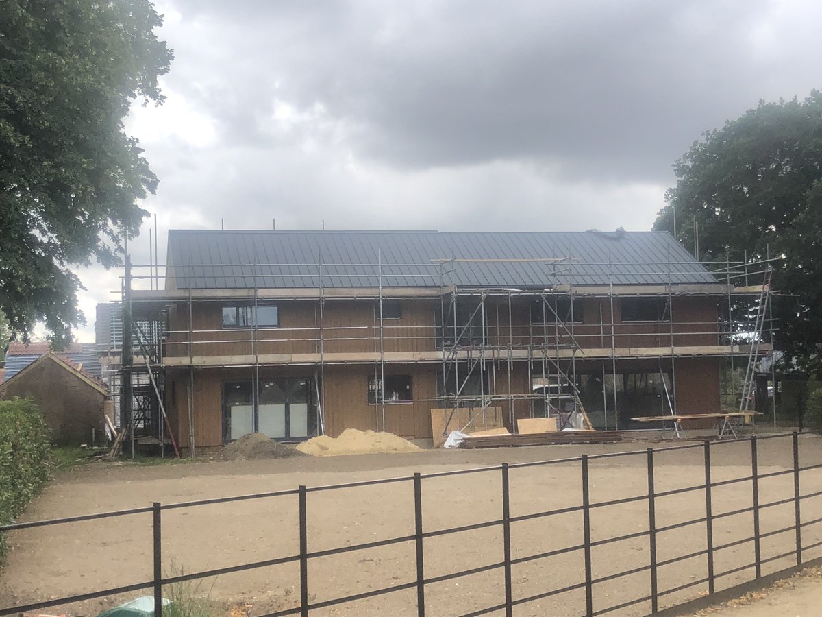 Magnet_Capital's tweet photo. Some photo's from yesterdays site visit. These two barn conversions are coming along very nicely. The oak beams look amazing and don't get us started on the view and double sided fireplace! https://t.co/zwRU57Q63i