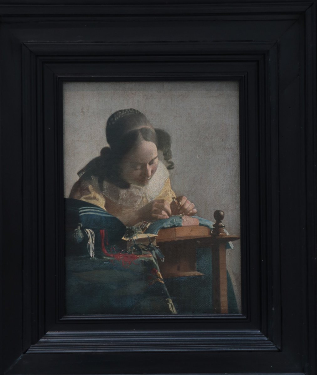 MuserAvec's tweet image. Dépêchez-vous!!! Lundi prochain ce sera le dernier jour de l'exposition "Paysage : fenêtre sur la nature" dans notre cher @MuseeLouvreLens. Un dépaysement total, des œuvres de toute beauté!!!! Sans oublier une visite auprès de "La Dentellière" de Vermeer 😉🥰