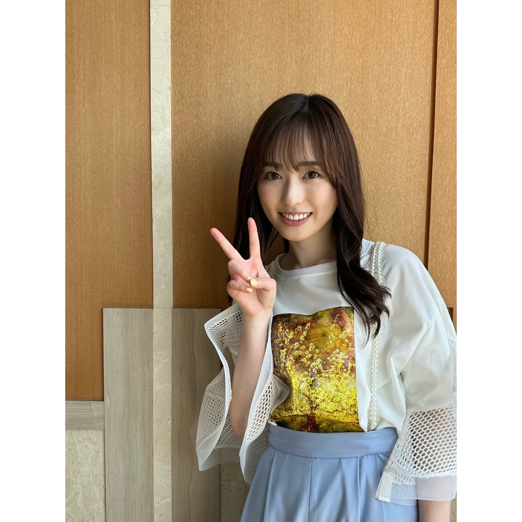 【大型配送タイプ】福原遥さん掲載ページ（大型A3サイズ）#0116 福原遥スタッフ《公式》 على X: 