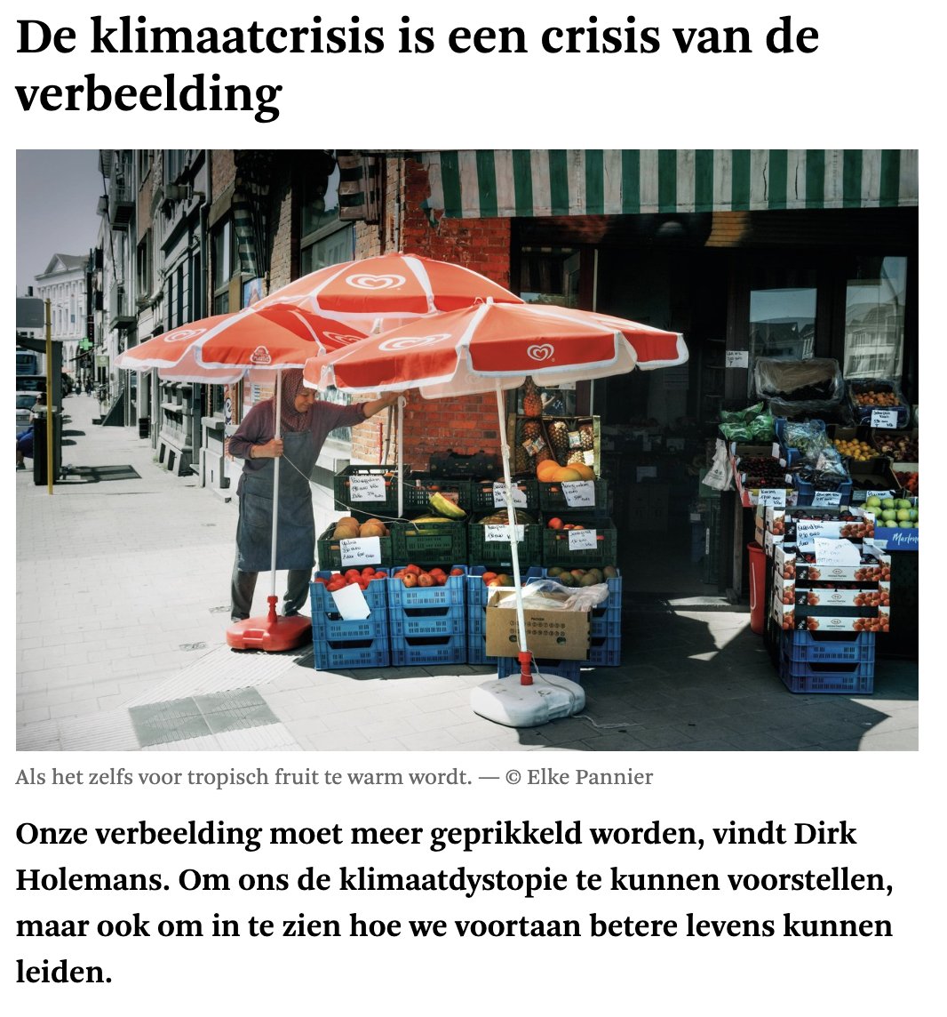 ecodenker's tweet photo. Waarom schieten we niet in actie in tijden van klimaatontwrichting?
We hebben nood aan nieuwe collectieve beelden en verhalen.
#klimaatverandering is een te flauw concept, het gaat over ontwrichting
https://t.co/FCo1Ovh0VU https://t.co/D8MUPmOVP5