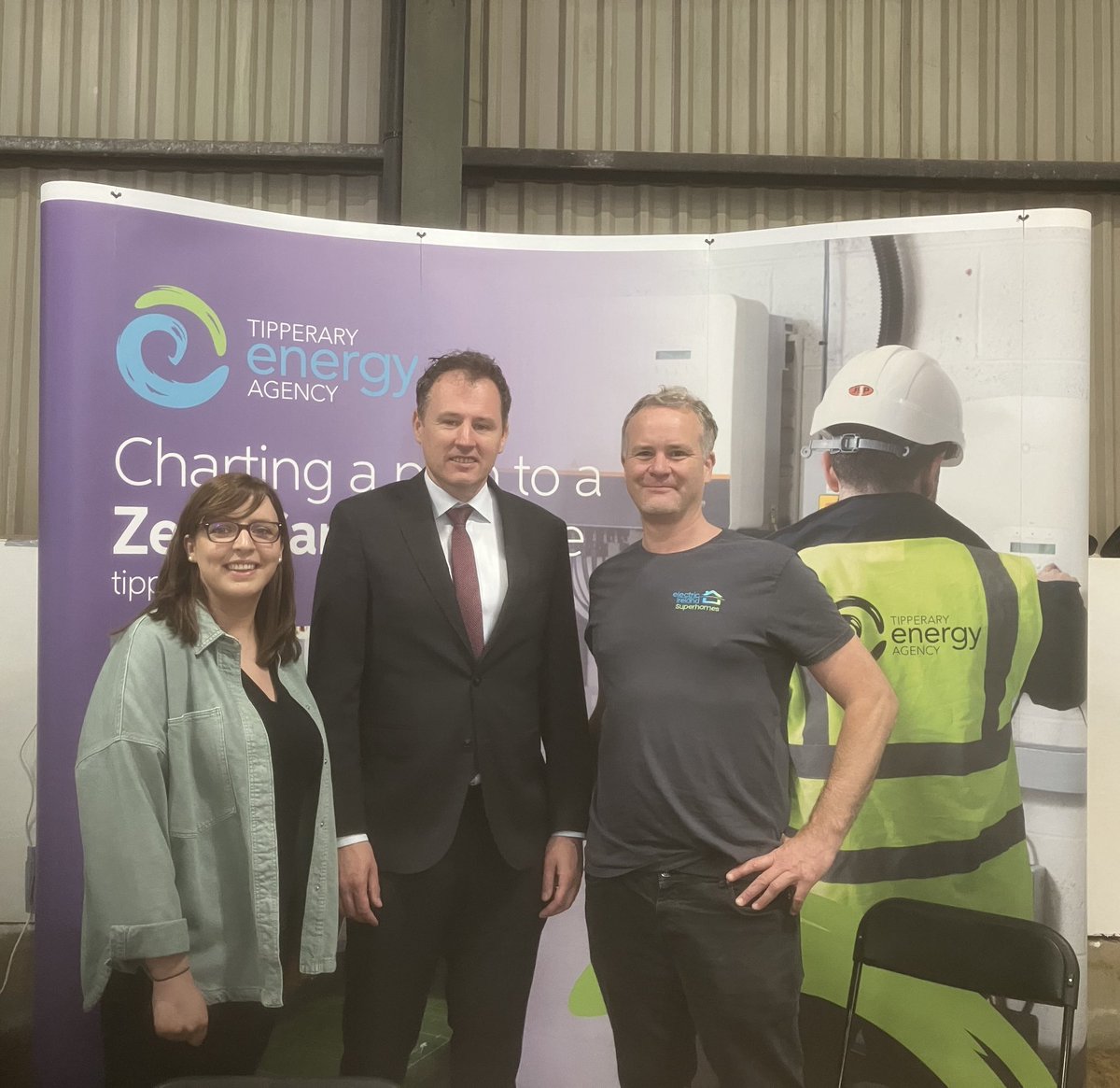 Tipperary Energy Agency (@tippenergy) on Twitter photo We are joined by @super_homesIrl today and were delighted to welcome Minster <a href="/McConalogue/">Charlie McConalogue</a> to our stand <a href="/EnergyinAgri/">Energy and Farm Diversification Show 2024</a>. Drop by our stand in the Energy Arena. We are joined by @super_homesIrl today and were delighted to welcome Minster <a href="/McConalogue/">Charlie McConalogue</a> to our stand <a href="/EnergyinAgri/">Energy and Farm Diversification Show 2024</a>. Drop by our stand in the Energy Arena.