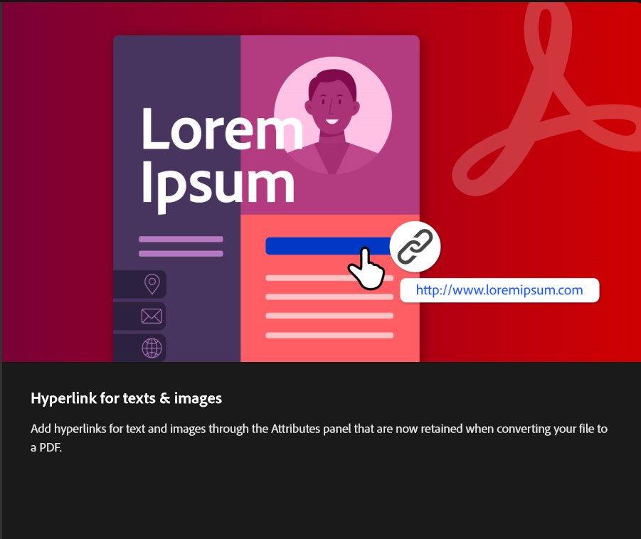 I mean, in a world where Adobe is doing INCREDIBLE things with AI, nice to finally have hyperlinks in Illustrator 🙄