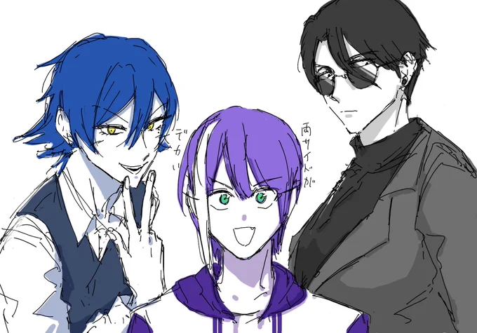 折角だからコズミック全員描いた すこやか差分付き