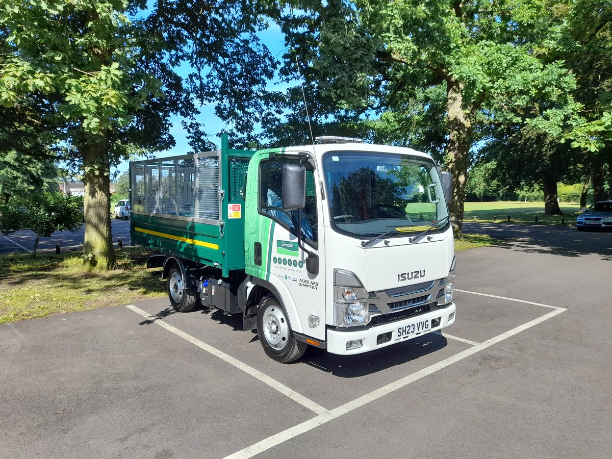 Nice to see new vehicles arriving on @glendaleuk contract today supplied by  @IsuzuTruckUK and  @BritTipp