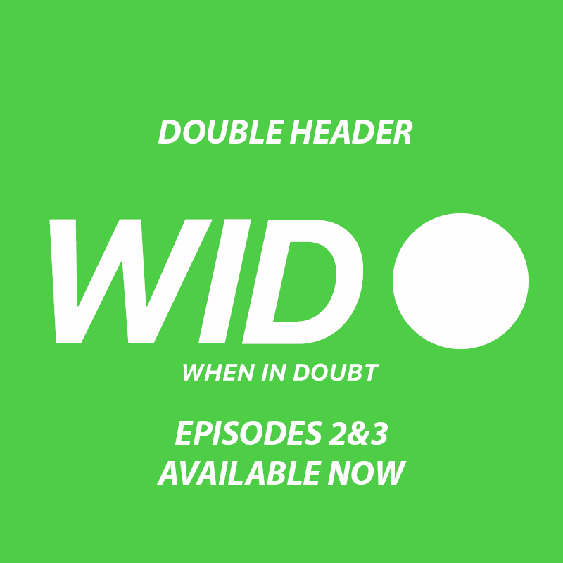 ModalSportMedia's tweet image. The When in Doubt Show returns this week for a double header of episodes.

Link in Bio