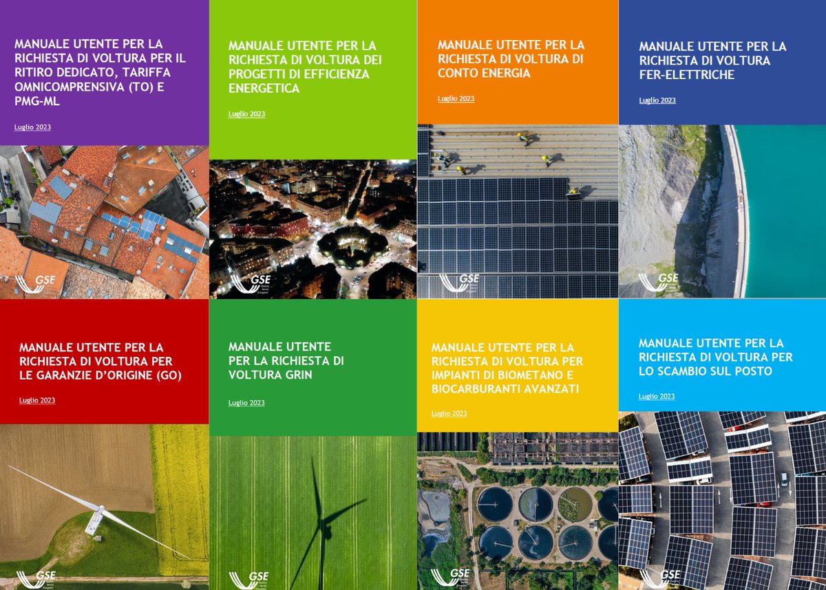 GSErinnovabili's tweet photo. Cambi di titolarità: semplificate le procedure per le richieste trasmesse al #GSE e pubblicati i nuovi manuali utente. #volture #RID #ContoEnergia #GRIN #EfficienzaEnergetica #RinnovabiliElettriche #SSP #GO #Biometano #Biocarburanti
👉Leggi la news: https://t.co/pUkHko4SAQ https://t.co/BjTa0yfysb