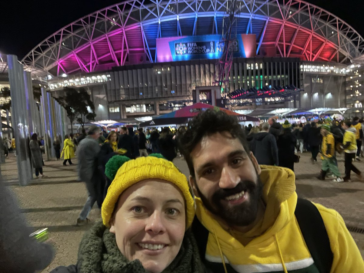 It begins! Go Matilda’s!! #FIFAWomensWorldCup2023