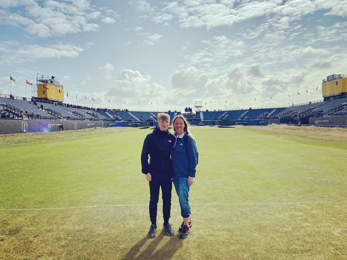 CarolineSWFC's tweet photo. At The Open with my boy 
#TheOpen #TheOpenChampionship https://t.co/kAoXBivCsB