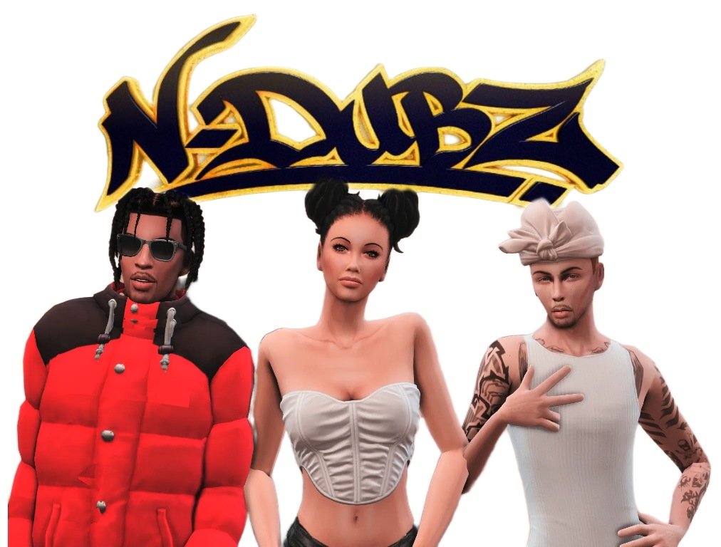 LittleGem1992's tweet photo. @ndubz @TheDappy @officialtulisa @ImRichardRawson I hope you like your Sim-selves! 😍❤ Na Na Niiii

Created in @TheSims 4 https://t.co/A7UyWuOvEm