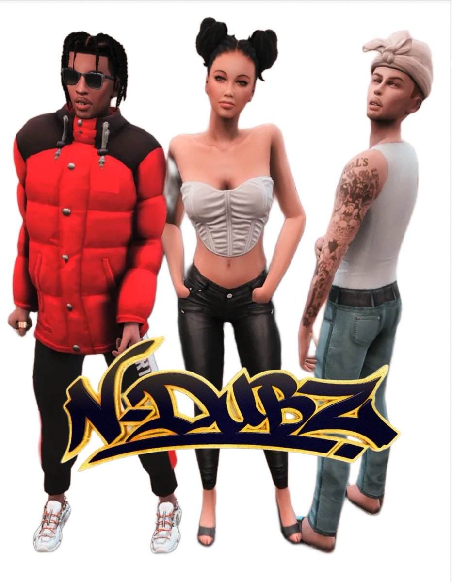 LittleGem1992's tweet photo. @ndubz @TheDappy @officialtulisa @ImRichardRawson I hope you like your Sim-selves! 😍❤ Na Na Niiii

Created in @TheSims 4 https://t.co/A7UyWuOvEm