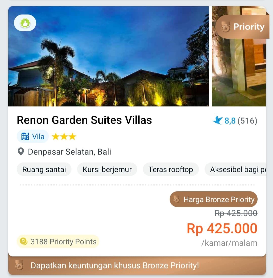 Widino's tweet photo. RENON GARDEN SUITES VILLAS
 
Lokasi di Denpasar Selatan, sekitar 10 menit kalo mau ke Pantai Sanur.
 
Tipe one bedroom villa with private pool rate-nya mulai dari 425ribuan/malam. Tenang, bersih, suasananya homey bgt bikin betah. Cocok buat liburan atau kerja sambil healing 😄 https://t.co/Nb4amThQwL