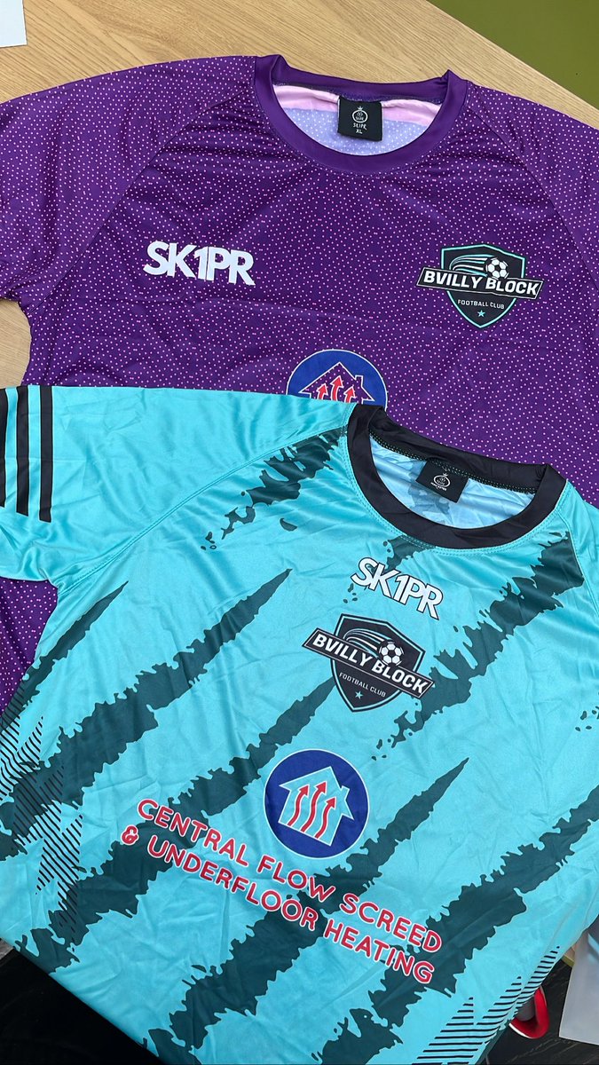 bvillyblockfc's tweet photo. Home and goalkeeper Kit for 23/24 season has arrived😮💨thanks to @SK1PR_ and @centralflowufh for this one! #uptheblock https://t.co/75kbAuYnZI