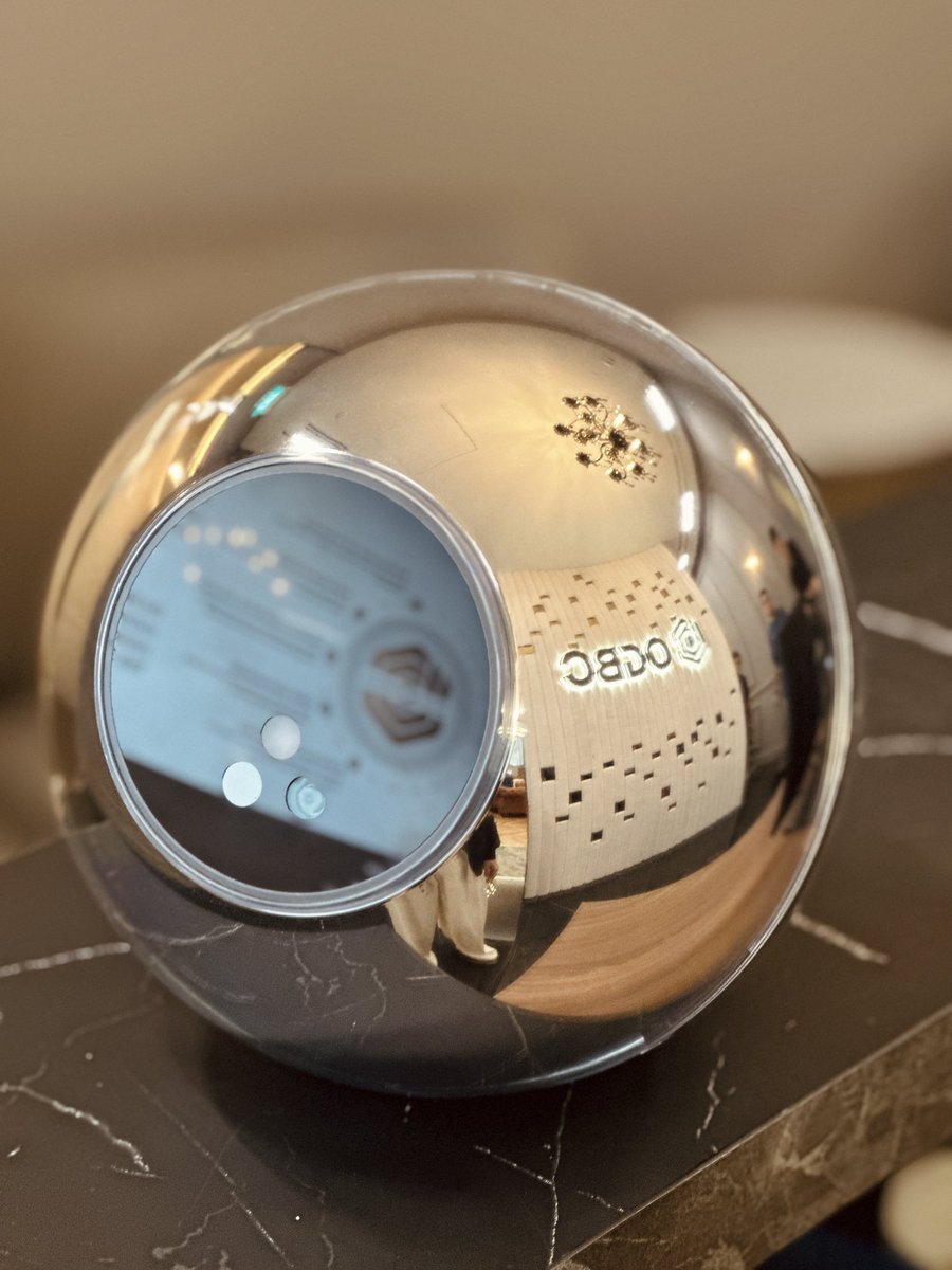 OGBCGroup's tweet photo. The highly anticipated @worldnetwork Orb has landed in #OGBC!

We are honored to showcase Worldcoin's first Orb in SEA and Singapore🔥 

If you’re interested to do your scans, visit the link below and book your visit now!

📆https://t.co/nTmgA1q9wR https://t.co/HRAg290KPu