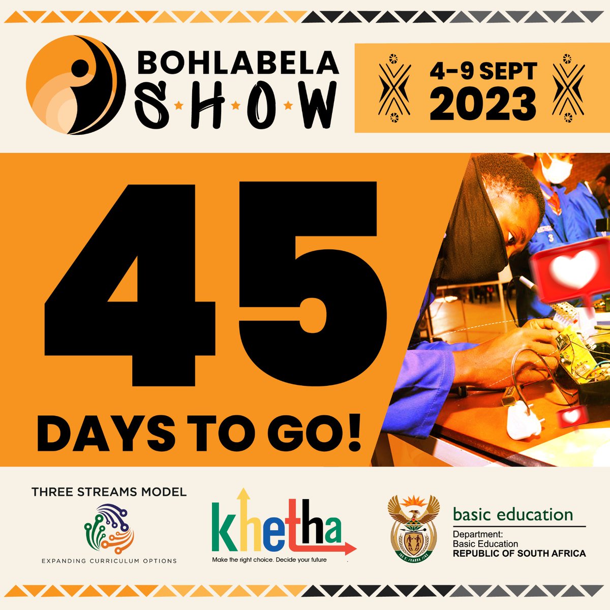 bohlabela_show's tweet photo. The Bohlabela Annual Show is fast approaching! Make sure you're a part of this historical event! #bohlabelashow23 https://t.co/hughthQsrz