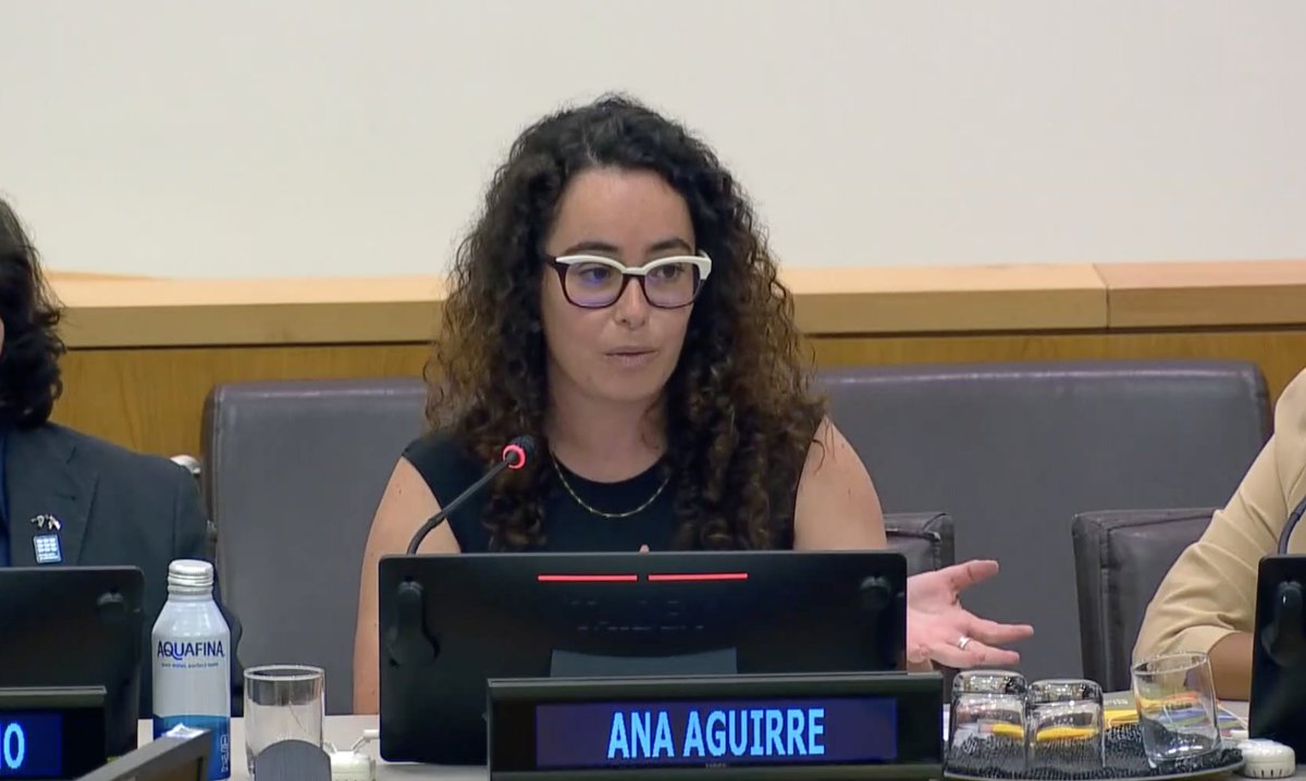 🗨️"Transforming the world means transforming the models that have worked until now"
⚡️⚡️⚡️
"Participation &amp; democratic decision making is 🔑 to transform the world &amp; achieve self-capacity"

<a href="/AAgirre/">Ana Aguirre</a>, Youth Cmte. Chair #coopyouth
📍#YOUTH2030 @ #HLPF2023
▶️media.un.org/en/asset/k1m/k…