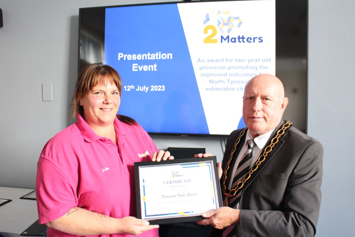 NTynesideEY's tweet photo. Footprints North Shields undertook the #2Matters recently. Feedback included "As a team our confidence has grown and flourished, and this has helped us to also evaluate our own practice in order to ensure the children have the best start in their journey with us”. https://t.co/wDC8ckFKyb