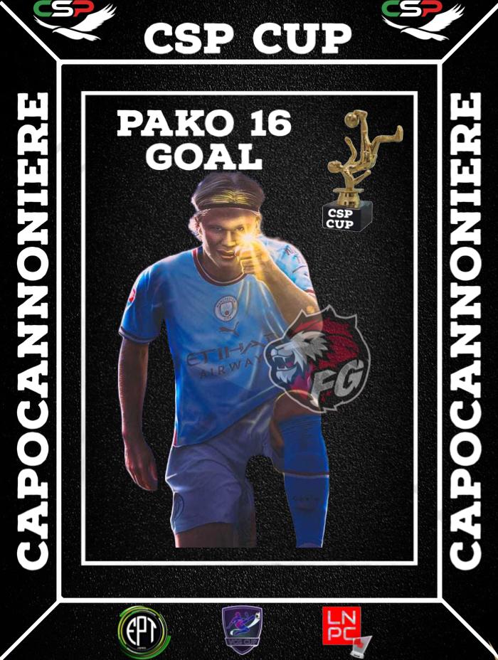 Gx8Fdumbert's tweet photo. *PAKO—>ATT?* * A PARTE GLI SCHERZI IL CAPOCANNONIERE DI OGGI È PAKO CON BEN 16 GOAL FATTI*🔥🫶🏻

#WhatsApp #whatsappdown #TaylorSwiftTheErasTour #calcio #torneo https://t.co/SF4OkdMRkZ