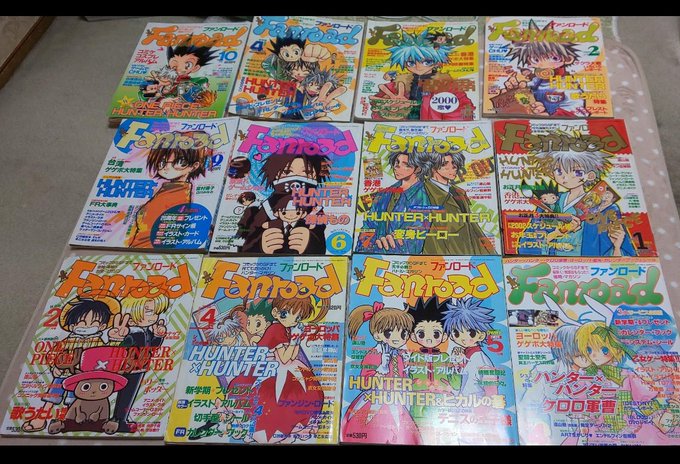純正クオリティ 匿名配送。ハンターハンター 旧アニメ 切り抜き チラシ
