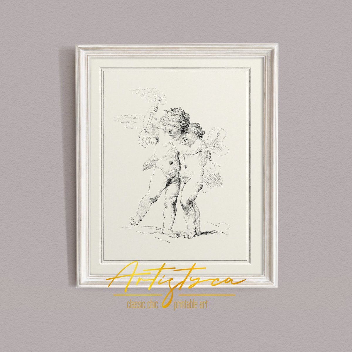 artistycaprints's tweet photo. L❤️VELY CUPIDS!👼Cherubs Couple w/ Passion Flame🏹
>Printable Old Drawing
>Digital Download

https://t.co/kKrAVOgTHd via @Etsy 

#drawingart #Cupido #CHERUB #love #Angels #puttos #AffordableArt #artforsale #wedding #Engagement #anniversary #wallart #forsale #digitalart #etsysale https://t.co/mccIGk9Rqy