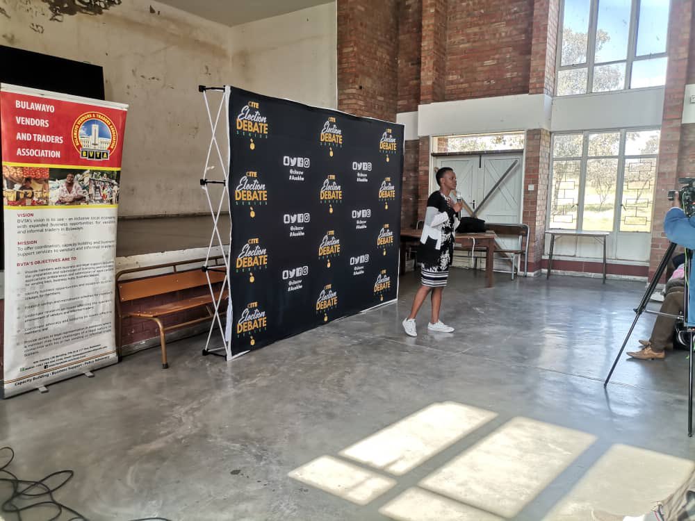 BVTOrg's tweet photo. @bvtatrust in partnership with @cite @habakkuktrust and @byopra is conducting an Election Debate Series for ward 17 aspiring council candidates today at Pumula North Hall. #RegisterToVote2023 #ZimElection2023 https://t.co/ag5U02BRVY