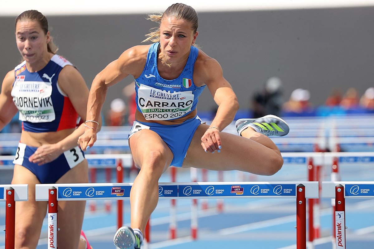 Elena Carraro: dall'argento europeo under 23 alla Diamond League. Intervista al talento bresciano dei 100 ostacoli. Leggi qui: magazinesportivo.it/interviste/atl…

#Athletics #italiateam <a href="/atleticaitalia/">Atletica Italiana</a>