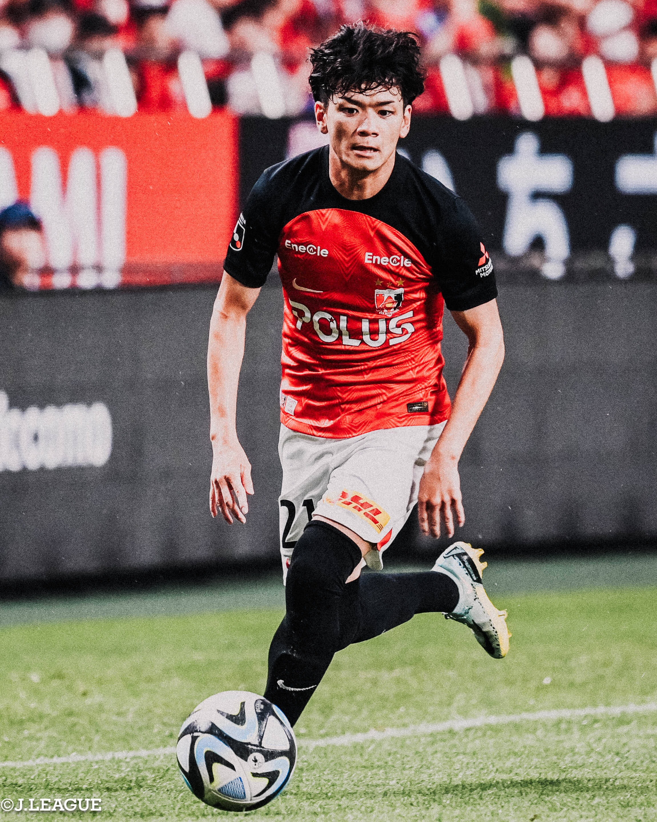 浦和レッズ　大久保智明　ユニフォーム 浦和レッズ 24シーズン 大久保智明 ユニフォーム