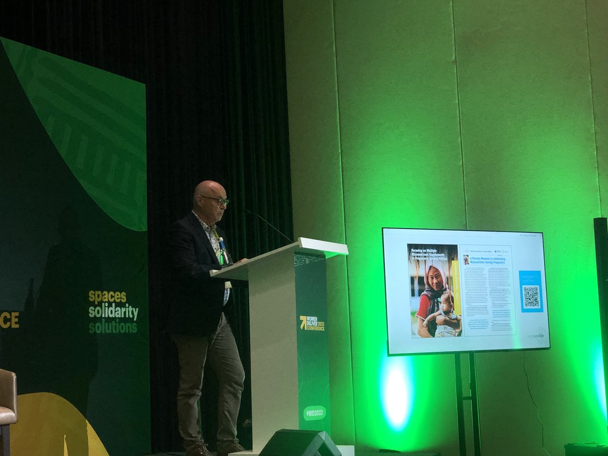 ⁦<a href="/Klaus_KKraemer/">Klaus Kraemer</a>⁩ launching the #MMS 2.0 report at ⁦<a href="/WomenDeliver/">Women Deliver</a>⁩