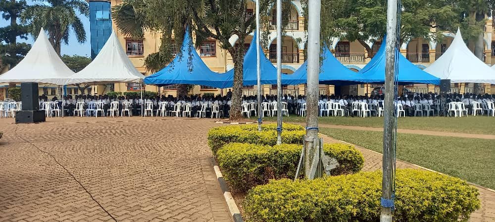 IGGUganda's tweet photo. Deputy IGG @AnneTwino has this morning interacted with students of St. Mary's College, Kisubi on ethics and the war against corruption. @IGGUganda has been engaging students in secondary &amp; tertiary institutions through integrity clubs on their role in the fight against the vice. https://t.co/L6JmclSjvR