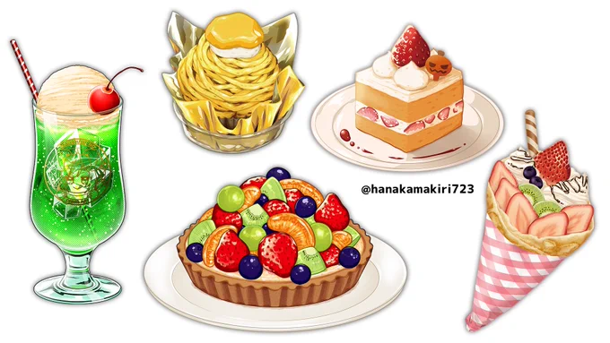 食べるのも見るのも撮るのも描くのも大好き