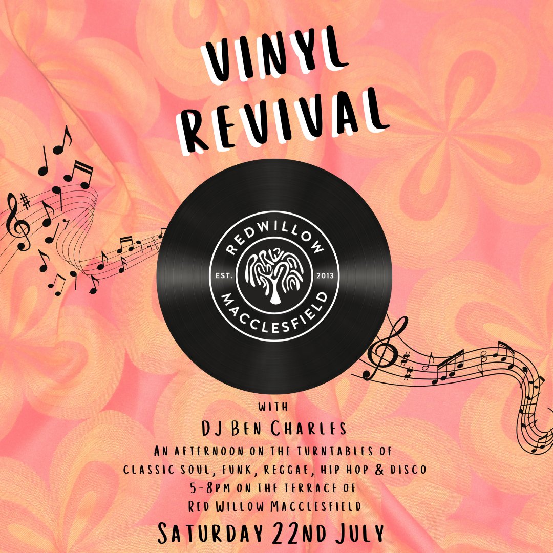 He's back, this Saturday from 5pm, hopefully outdoors but failing that Ben will be spinning his finest wax for you indoors.